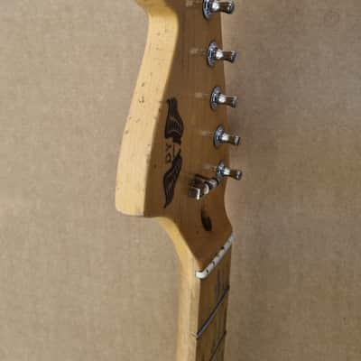 DY Guitars Reverse Reliced 70's Stratocaster Strat Neck Fender Tuners SS frets image 3