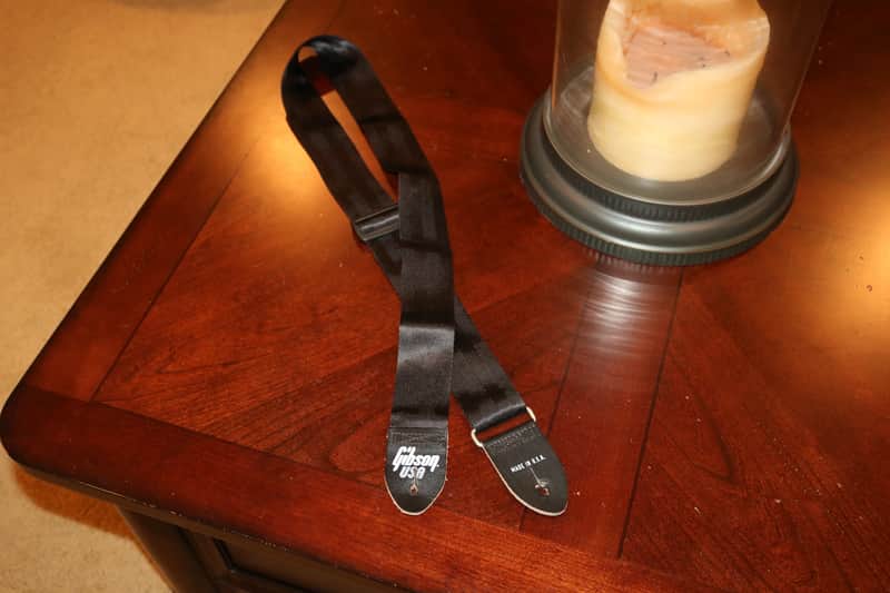 Vintage Gibson Ace Style Guitar Strap  USA made image 1