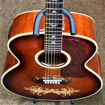 Estaban Rock On Collection 2009 Limited Edition Acoustic/Electric Amber Ice Guitar Extremely Rare image 1
