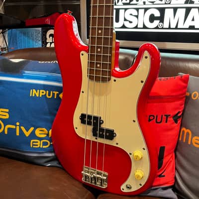 Immagine Squier Bullet Bass 1980s Made in Korea- Red - 2