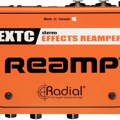 Radial EXTC Stereo 2-channel Active Re-amping Device with 4 XLR Cables image 4