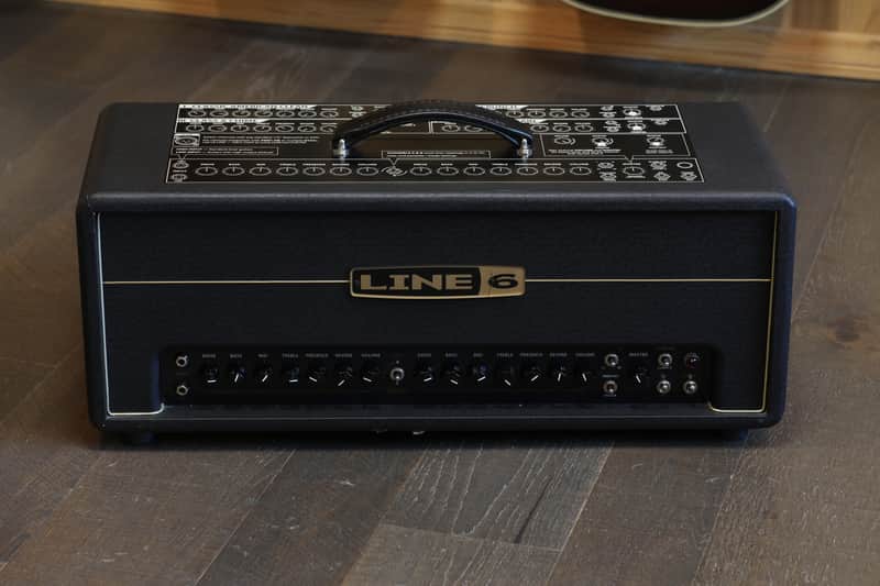 Line 6 DT50 50-Watt Digital Modeling Guitar Amp Head 2010 - 2016 - Black image 1