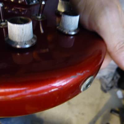 Peavey Hydra Double Neck Electric Guitar 1980's Red image 20