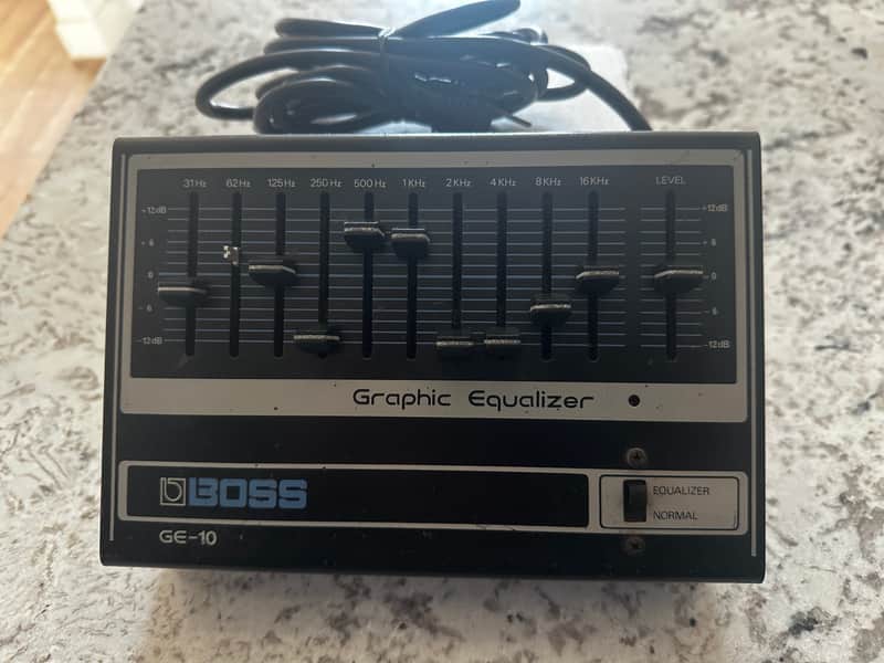 Boss GE-10 Graphic EQ | Reverb