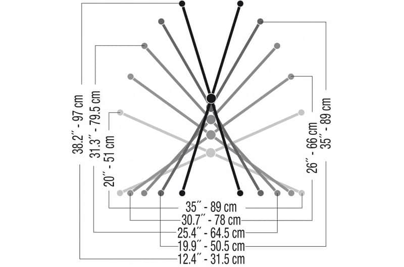 Quik Lok T/500 Supporto per tastiera a "X" image 1