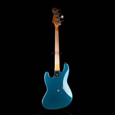 Fender Custom Shop 1960 Jazz Bass Relic Aged Ocean Turquoise image 9