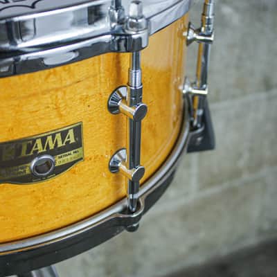 Tama Gladstone Artwood Snare Drum – 6.5" x 14" – Birdseye Maple – Mid 80s (1986–87) – AW546 image 8