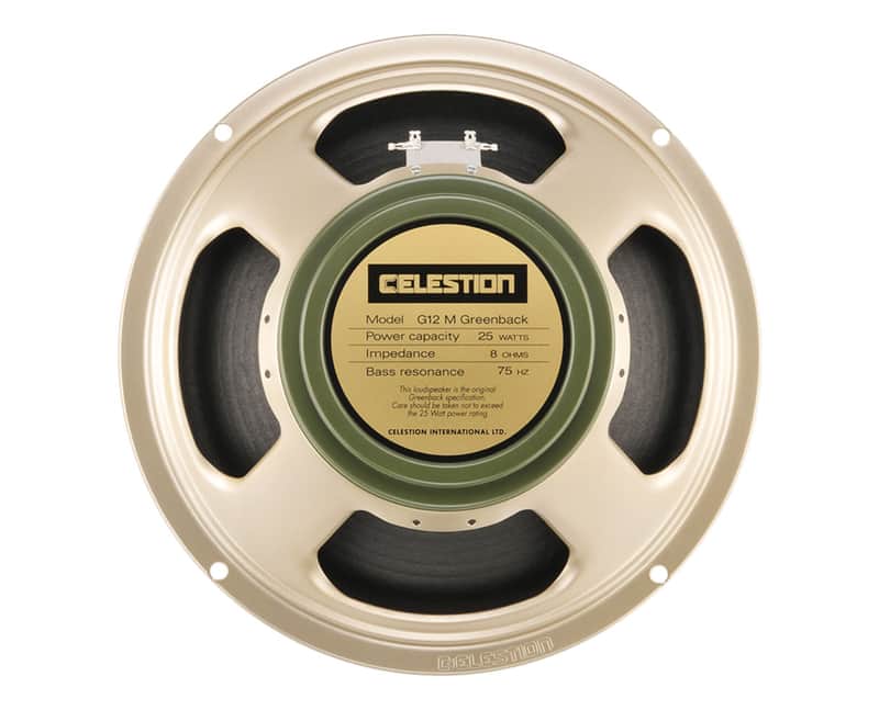 Celestion GM12M Greenback 12" Guitar Speaker (Ceramic) - 8 ohm - Open Box image 1