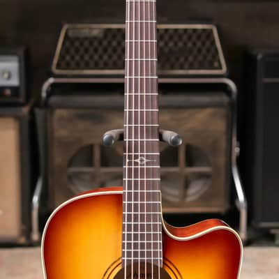Alvarez Masterworks MD60ce Dreadnought Acoustic/Electric Guitar - Shadowburst with Hardshell Case image 4