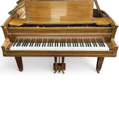 Baldwin Grand Piano 5'8" Light Mahogany Satin Finish image 3