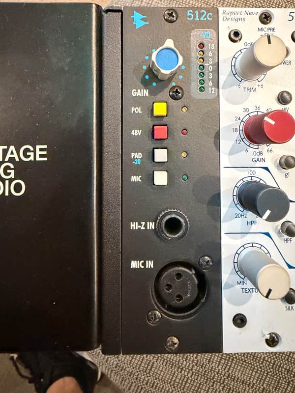 API 512c 500 Series Mic Preamp | Reverb