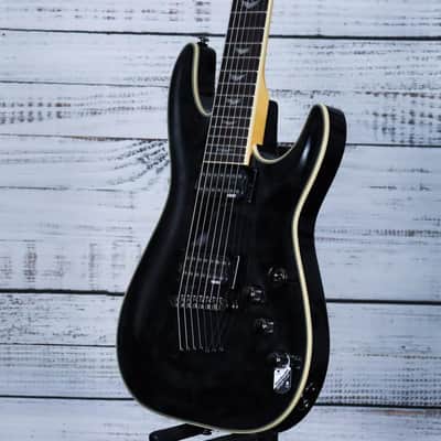 *DEMO* Schecter Omen Extreme-7 | See-Thru Black image 5