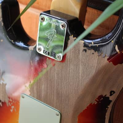 FENDER "Michael Landau Signature 1968 Stratocaster, Round-Laminated Rosewood, Bleached 3-Color Sunburst" HARDCASE, PAPERS, 3, 58 KG image 18