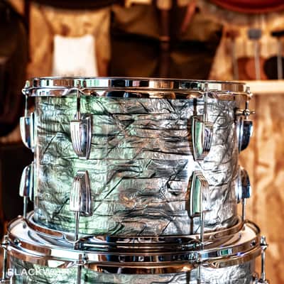Ludwig Super Classic - 9x13 / 16x16 / 14x22" Drum Set with Keystone Badges 1968 - 1969 - Sky Blue Pearl image 21
