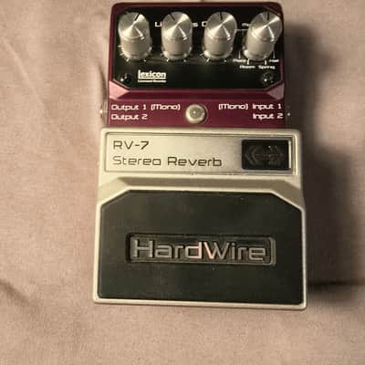Hardwire (Digitech) RV-7 Reverb Pedal - User review - Gearspace