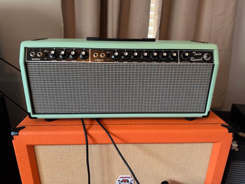 Fender Twin Reverb 2-Channel 135-Watt 2x12" Guitar Combo 1977 - 1981 - Silverface image 1