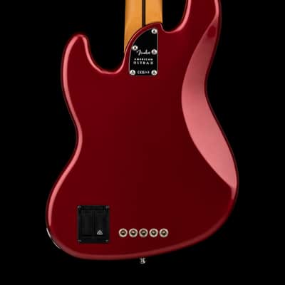 Fender American Ultra II Jazz Bass V - Sinister Red #23006 image 2