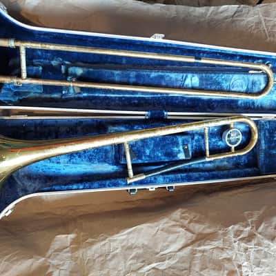 King 605 Model Tenor Trombone, USA, with case & MP image 1