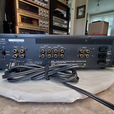 Luxman C-300 Vintage Deluxe Preamp Fully Recapped and Serviced image 2