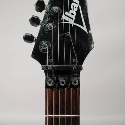 1987 Ibanez 540R Radius Series Floyd Rose HSS MIJ Jewel Red Finish w/HSC image 6