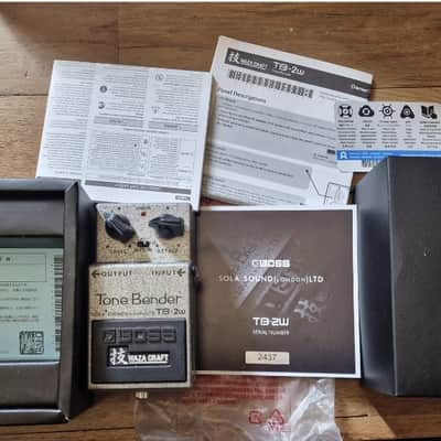 Boss TB-2W Tone Bender Waza Craft 2021 - Present - Silver image 3