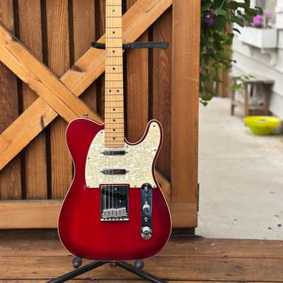 American Fender Telecaster Plus V2 with Maple Fretboard 1997 Crimson Burst image 1