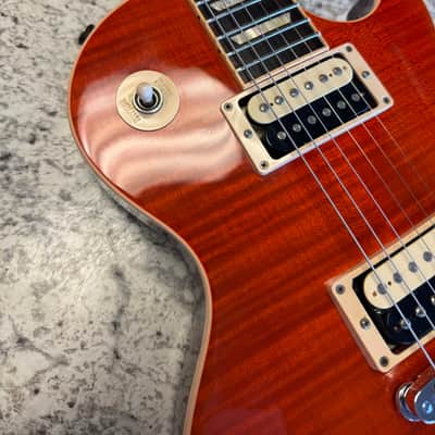 2013 Gibson Les Paul Slash Vermillion Burst 1 Of 1200 image 6