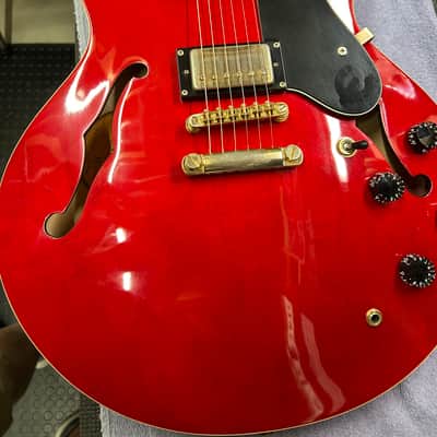 Epiphone DOT Deluxe Limited Edition  1999 - Vintage Cherry image 12