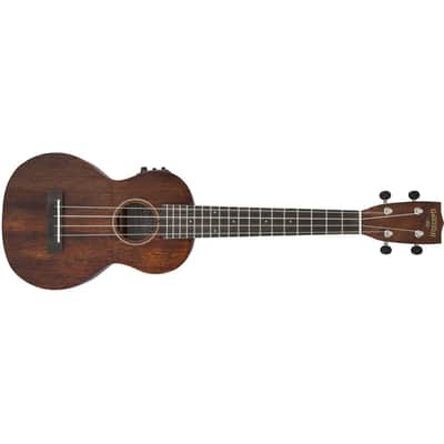 Gretsch G9110-L A.E. Concert Long-Neck Ukulele with Gig Bag, Vintage Mahogany Stain image 4
