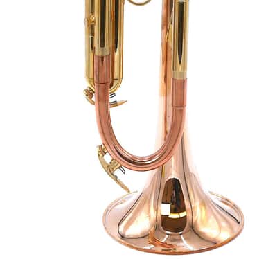 Bell Trumpets BT9-345-370C Trumpet in Raw Brass image 3