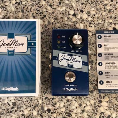DigiTech JamMan Express XT Compact Stereo Looper 2010s - Blue image 2