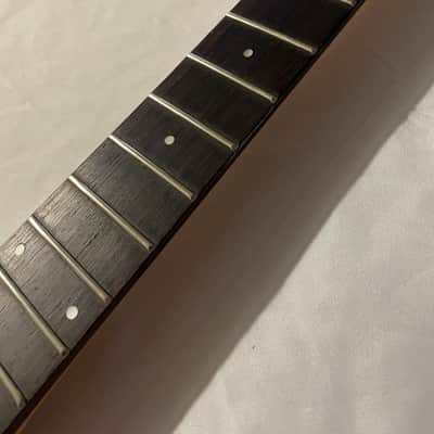 One And Only Custom Electric Guitar Neck 22 Frets Rosewood 1990s Bengal Stripe image 6