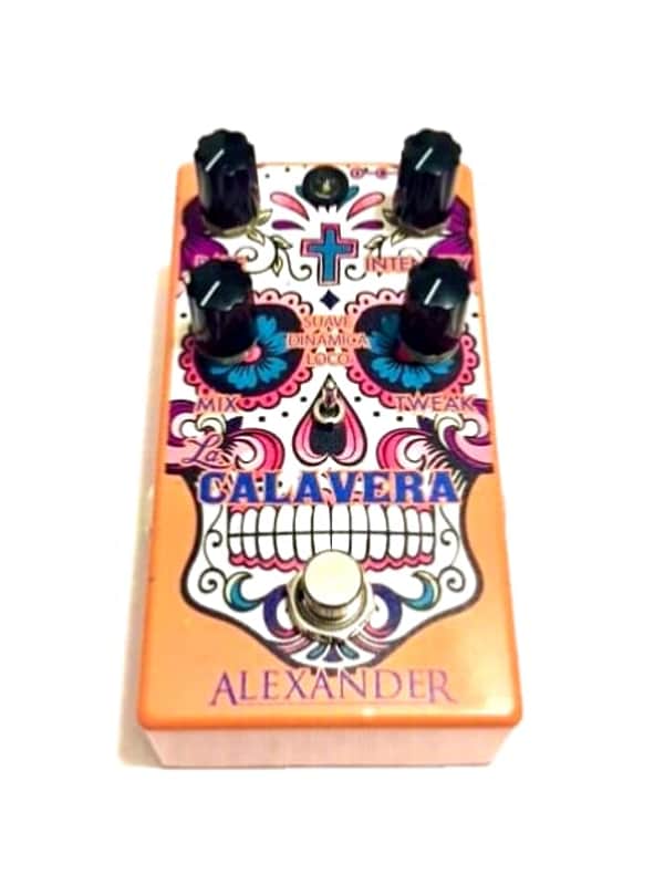 Alexander Pedals La Calavera Phaser - Orange image 1