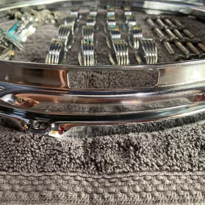 Ludwig Snare Hardware Small lug 60s - Chrome Bild 17
