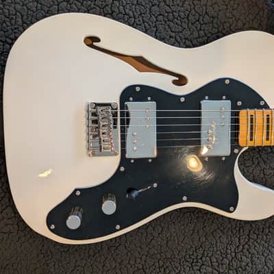 Squier 2021 Classic Vibe 70s Thinline Telecaster Hollow Body Electric Guitar image 3