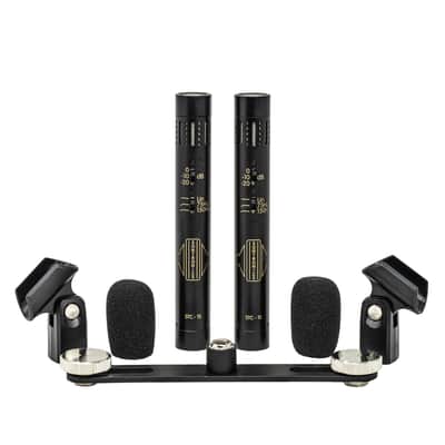 Sontronics STC-1S - Matched Stereo Pair of Condenser Microphones. Black image 7