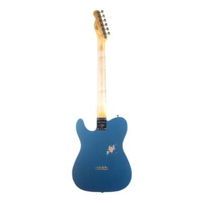 Used Fender Custom Shop 1964 Telecaster Relic - Aged Lake Placid Blue image 4