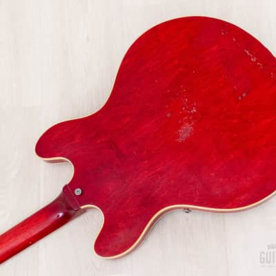 1979 Gibson ES-335 Pro Vintage Semi-Hollow Guitar Cherry w/ 57 Classic PAFs, Case image 14