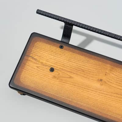 Packard Pedal Boards 18" Custom Wooden Pedal Board - Saddle Brown Tri-Color Burst image 3