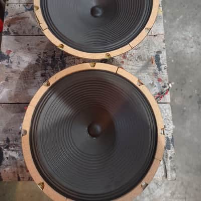 Vintage 60's speakers pair image 2