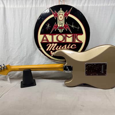 Parts Warmoth Alder body + 2022 Fender American Professional II neck Stratocaster Guitar with Case - Fire Mist Gold image 9