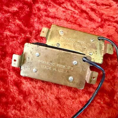DiMarzio Super Distortion PAF Humbucker pickups 1978 1980- Double cream original vintage USA image 2