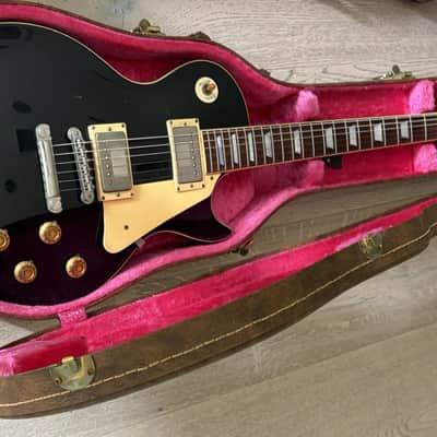 1980 Greco EG900 Super Real Black USA DiMarzio PAFs OHSC Japan Vintage image 15