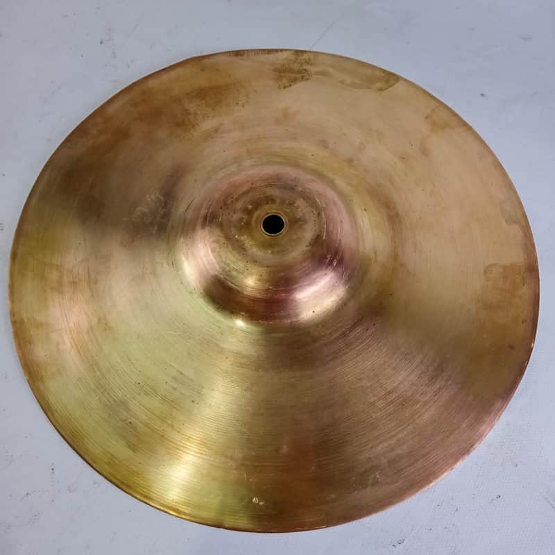 10 3/16" 244g Splash Cymbal Vintage Leedy/Ludwig Copper-Metal Alloy American USA image 1