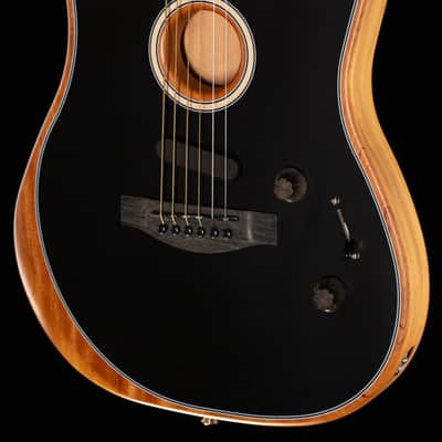 Fender American Acoustasonic Stratocaster Black (244) image 1