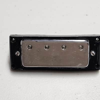 1960s Gibson Mini Humbucker For EB-3 / EB-2D - Pat # Decal - Complete With Ring image 1