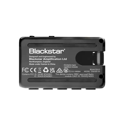 Blackstar BeamSolo Advanced Guitar Headphone Amplifier with ISF Control and SpeedDial image 7