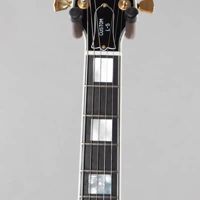 2014 Gibson Crimson Custom Shop L-5 Premier Archtop Acoustic Guitar Vintage Sunburst image 4