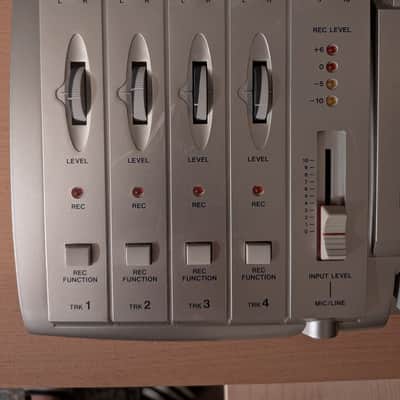 TASCAM MF-P01 Portastudio Multitrack Cassette Recorder 2000s - Silver image 2