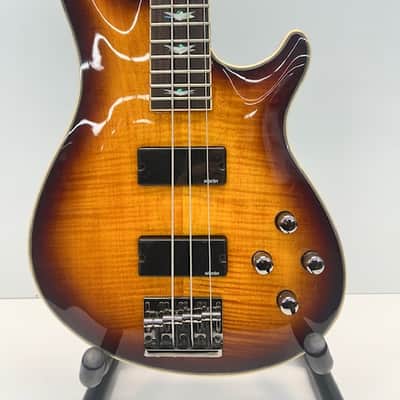 Schecter Omen Extreme-4 Active 4-String Bass 2010s - Vintage Sunburst image 2